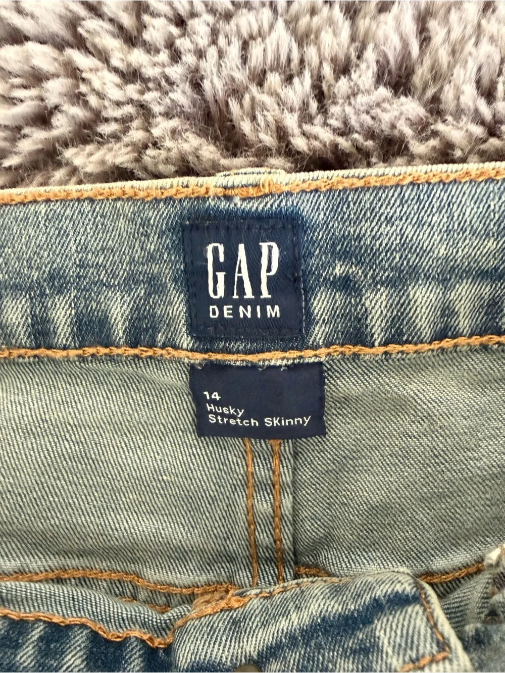 GAP Light Blue Faded Slim Jeans